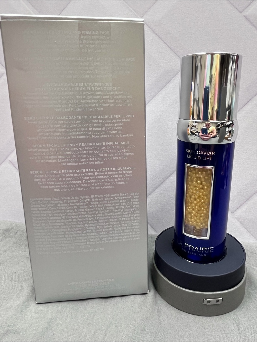 La Prairie Skin Caviar Liquid Lift Serum 1.7 oz 50mL w OPEN Box